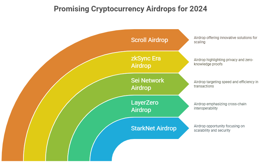 Top Airdrop Opportunities for Early 2024